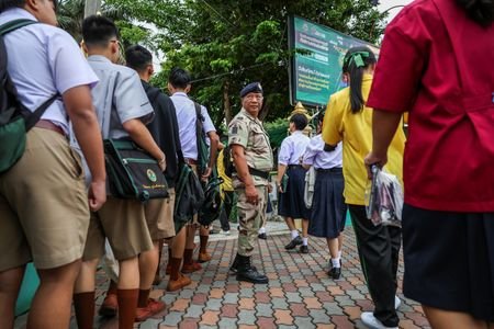 Debsirin Nonthaburi School reopens after deadly shooting in Nonthaburi
