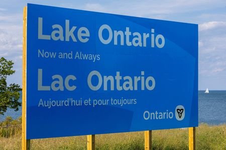 FILE PHOTO: Ontario Premier Ford unveils Lake Ontario sign after