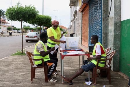 FILE PHOTO: Ballot counting begins after the polls close in