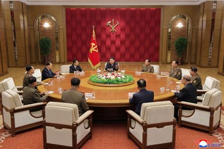 Kim Jong Un attends ruling party military commission meeting