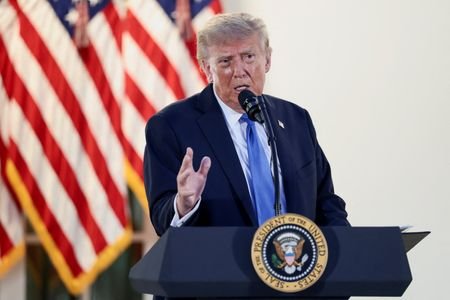 U.S. President Trump hosts a dinner in the Rose Garden