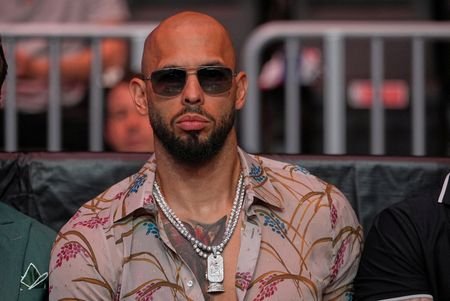 U.S. President Donald Trump attends UFC 327 at Kaseya Center