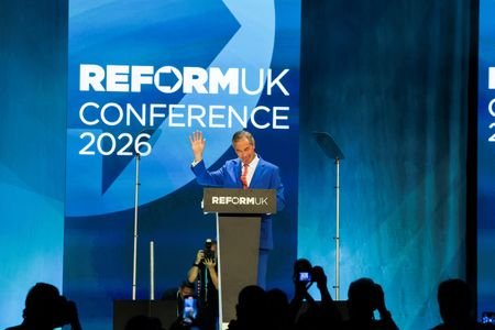 Reform UK party conference, in Birmingham