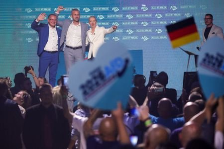 Germany's far-right AfD holds final rally ahead of Saxony-Anhalt state