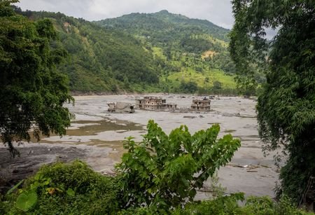 Aftermath of flash floods and mudslide in Nepal