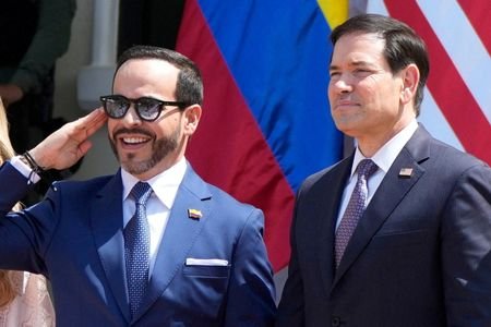Colombian President Abelardo De La Espriella and U.S. Secretary of