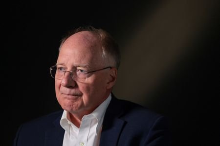 Reuters Correspondent Steve Holland sits for an interview in Washington