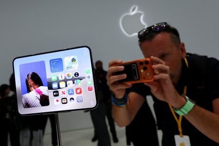 Apple holds event at the Steve Jobs Theater on its