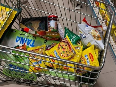 FILE PHOTO: Packets of Nestle Maggi 2-Minute Noodles in a