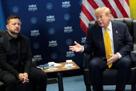 U.S. President Donald Trump attends the NATO summit in Ankara