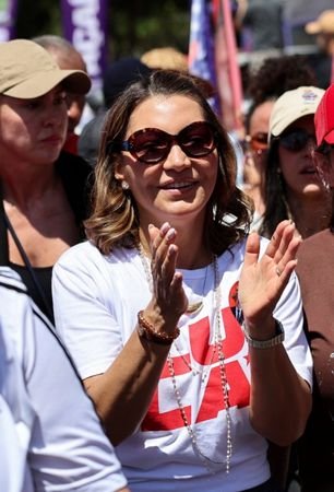 Cultural parade backing President Luiz Inacio Lula da Silva for