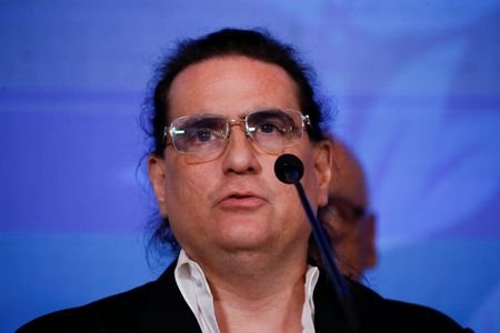 Colombian businessman Alex Saab attends news conference with Venezuela's National