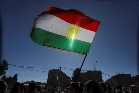 Demonstration on International Mother Language Day in Qamishli