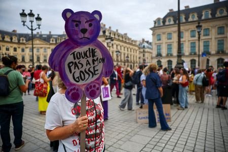 FILE PHOTO: Rally against sexual violence in Paris