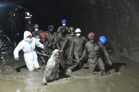 Aftermath of devastating floods in Nepal