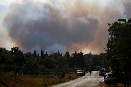 Wildfires in France