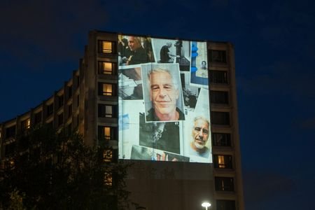 Documents and photos of Jeffrey Epstein and U.S. President Trump