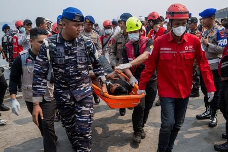 Rescue operation continues after the Virgo Transport 8 ferry sank