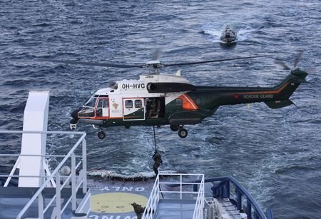 MARSEC EU26 exercises at sea in the Gulf of Finland