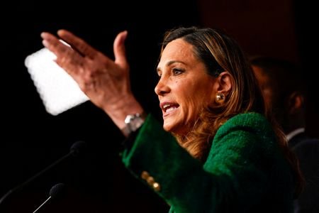 FILE PHOTO: U.S. Representative Maria Elvira Salazar (R-FL) speaks during