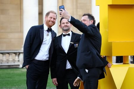 Britain's Prince Harry at the inaugural Invictus Spirit Awards in