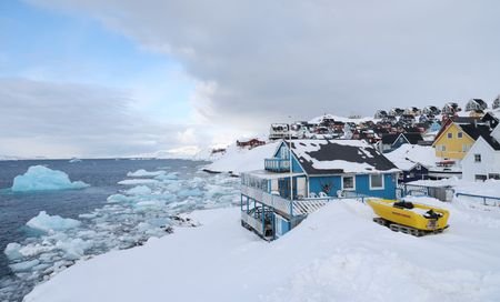 A view of Greenland's capital Nuuk