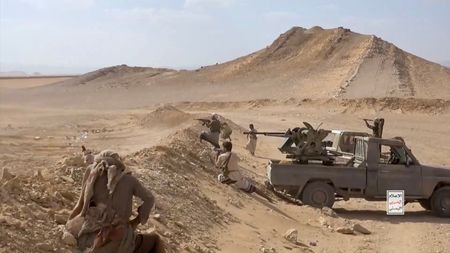 Battle between Iran-aligned Houthi fighters and Saudi backed forces in