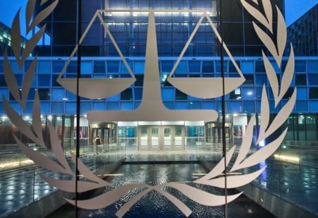 Exterior view of the International Criminal Court (ICC), in The