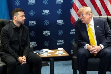 U.S. President Donald Trump attends the NATO summit in Ankara