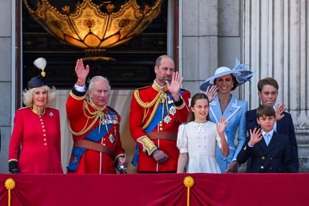 Trooping the Colour parade to honour Britain's King Charles on