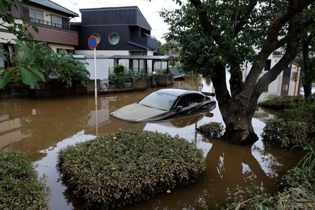 Torrential rains brought by Japan typhoon kill four, NHK says