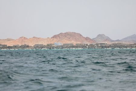 FILE PHOTO: Views of Bab el-Mandeb strait as Yemen's Iran-aligned