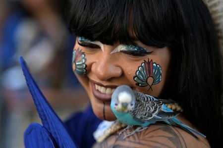 Indigenous women campaign for Congress to defend land rights
