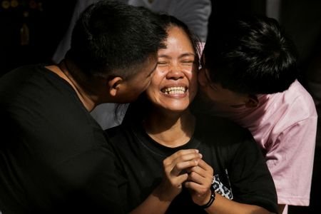 Mary Jane Veloso arrives at the Correctional Institution for Women