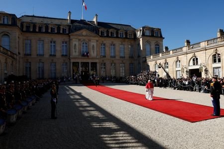 Pope Leo visits France