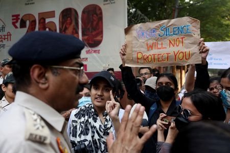 Solidarity march demanding police action and better safety for women
