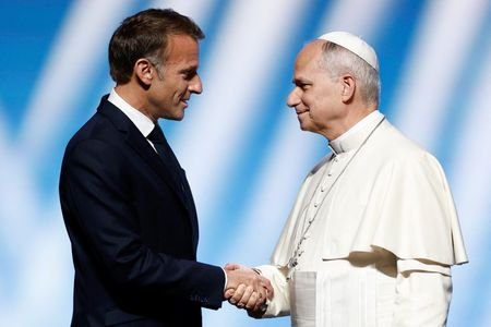 Pope Leo visits France