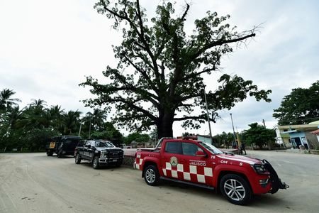 Authorities evacuate residents ahead of the arrival of Tropical Storm