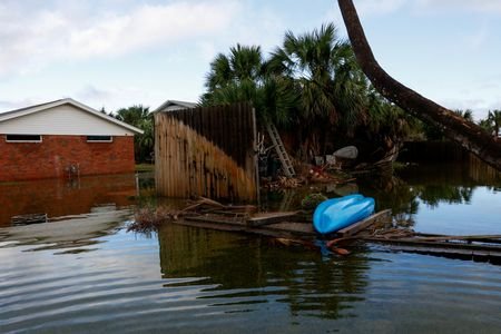 Aftermath of Hurricane Isaias, in Destin