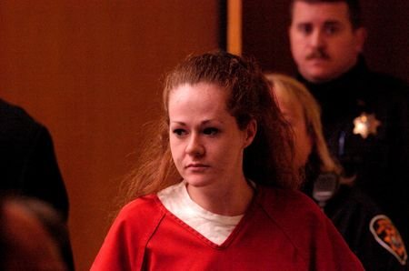FILE PHOTO: Christa Pike enters a Knox County Criminal Court