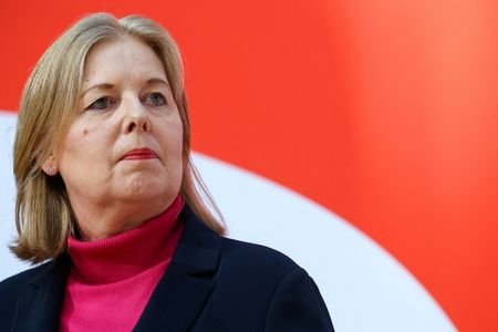 FILE PHOTO: Social Democratic Party (SPD) co-leader Baerbel Bas attends
