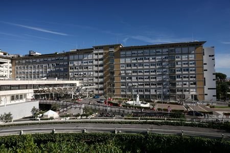 Scenes from Vatican and Gemelli hospital as Pope Leo prepares