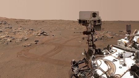 FILE PHOTO: NASA’s Perseverance Mars rover is seen in a