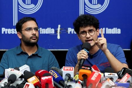 Cockroach Janta Party (CJP) press conference at the Press Club