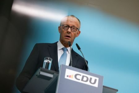 German Chancellor and CDU leader Merz attends a party leadership