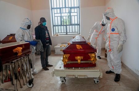 Ebola burial team in Butembo