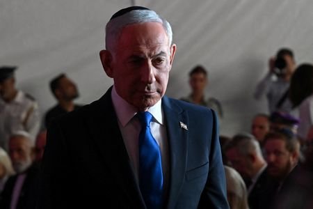 Israeli Prime Minister Benjamin Netanyahu Speaks At Memorial On Mt.