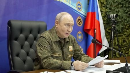 Russia's President Putin visits armed forces' command post amid Russia-Ukraine