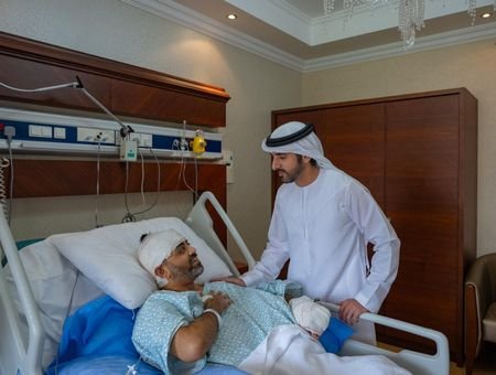 Crown Prince of Dubai meets Captain Smit Machchhar in UAE