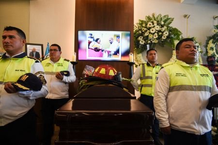 Wake of lawyer and anti-corruption figure Juan Francisco Solorzano Foppa